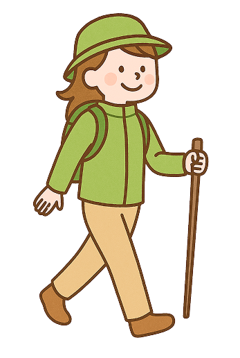 An illustration of a girl